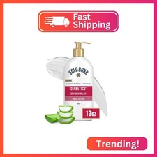 Gold Bond Diabetics' Dry Skin Relief Body Lotion, 13 oz., with Aloe to Moisturiz