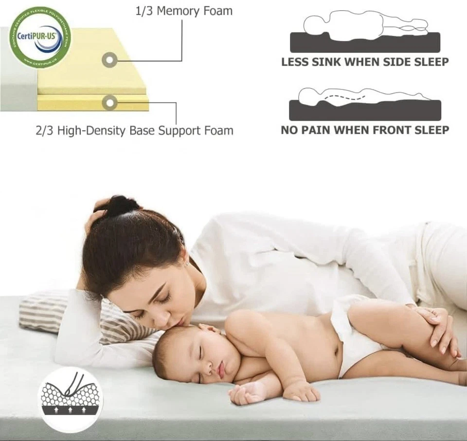 Willpo Schaumstoff Camping Matratze Outdoor Isomatte für Auto,Zelt 160L x66Bx6cm - Bild 3 von 4