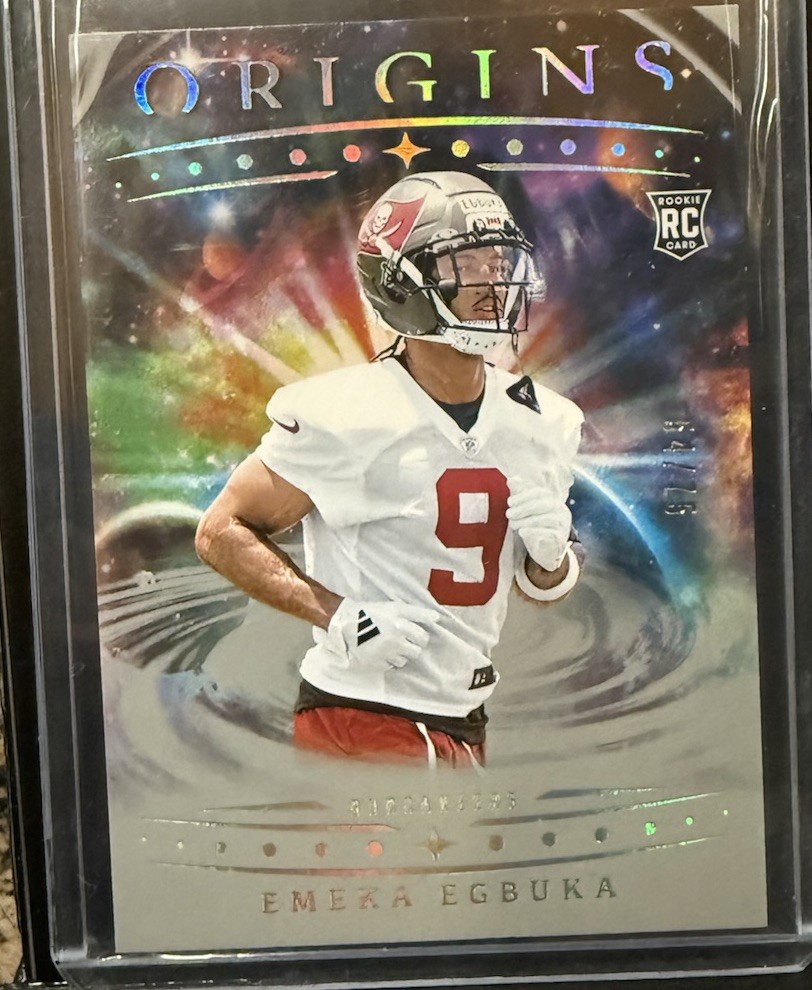 2025 Panini Origins #146 Emeka Egbuka (RC) /75 Silver