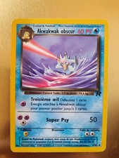 Carte Pokemon Akwakwak Obscur 37/82 Team Rocket Wizards Édition 2 FR