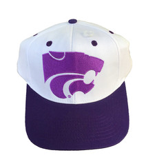 Vintage Kansas State University Wildcats NCAA Snapback Purple Eclipse