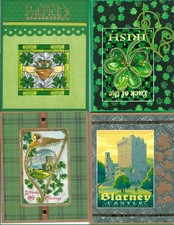 Handmade ST. PATRICK'S DAY CARDS SP9--Lot of 4