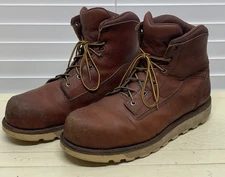 Red Wing Boots #2441 Leather Safety Work Boot Men's Size 11.5 D