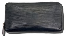 LOUIS VUITTON Round Zip Wallet Authentic Men 8003