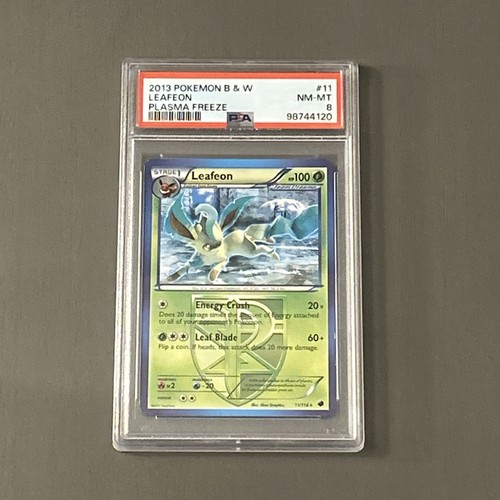 Leafeon graded PSA 8 for sale on eBay