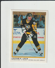 90/91 O PEE CHEE PREMIER JAROMIR JAGR 350 ROOKIE NRMT