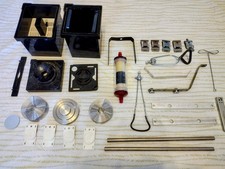 Simmon Kit Camera Oscura Acciaio Inox Serbatoio Bobine Clip COMPLETO 35mm 120 Film Lotto