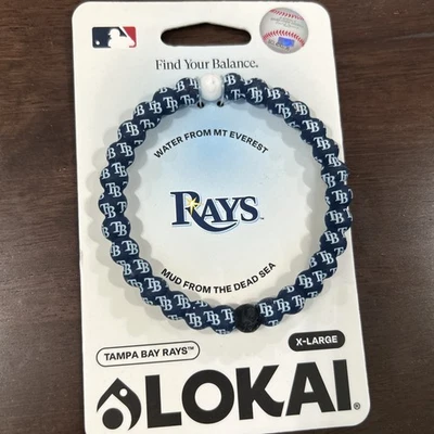 X-Large Tampa Bay Rays *LOKAI BRACELET Brand New - Image 1 of 4