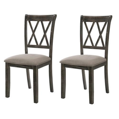 Dove Grey Low Back Parsons Dining Chair Atlin Designs Parson