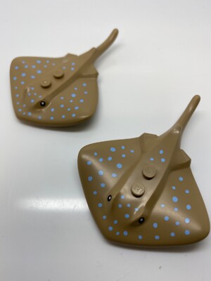 Lego Friends Lot Of 2 MiniFigure Animal Stingary Manta Ray New 