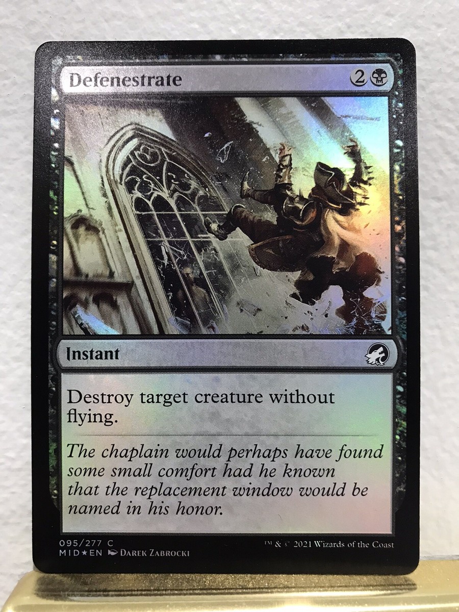 Defenestrate Foil MTG Magic the Gathering Card NM Near Mint