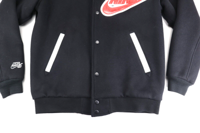 Nike SB x Supreme NYCVarsity Jacket 2007 Air Trainer SB Black Red 