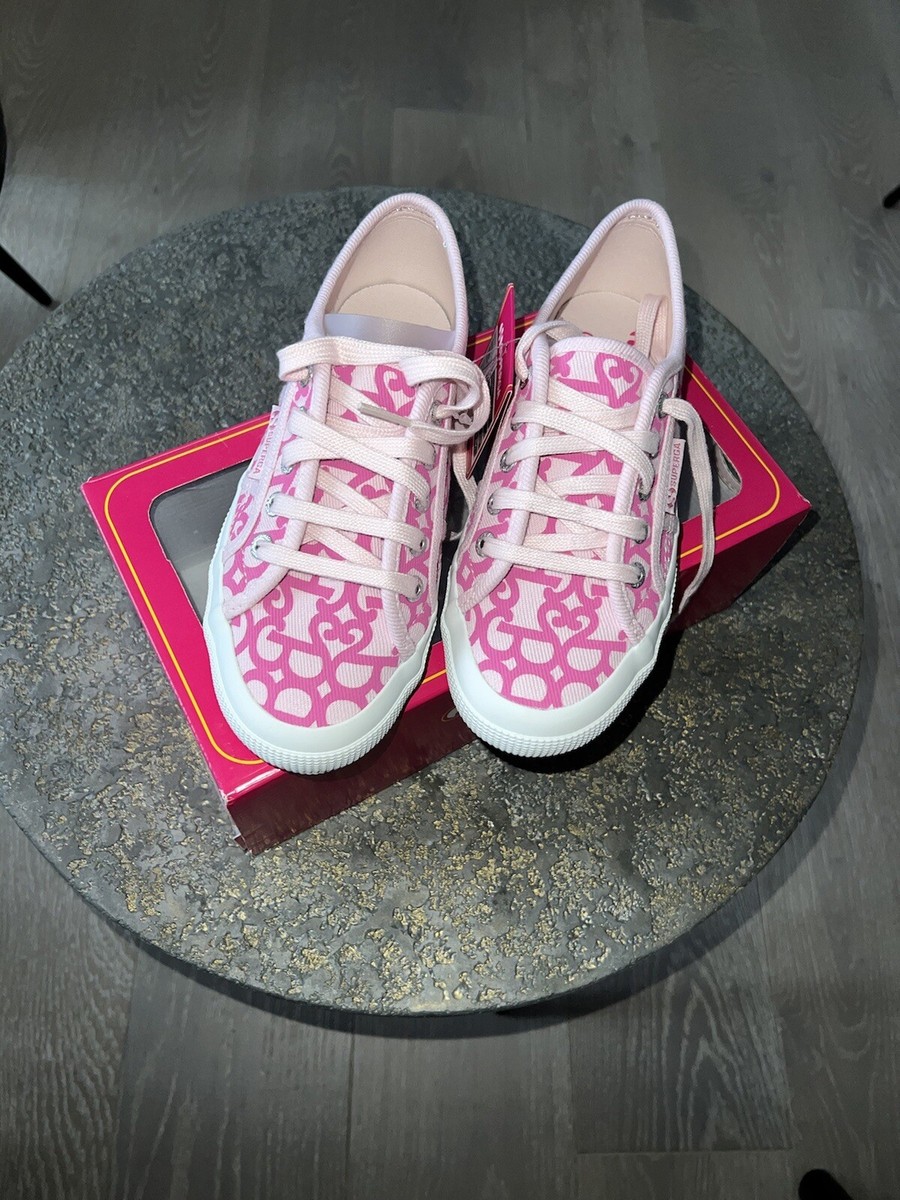 Superga Barbie Movie Print Trainers In Pink Women's Size EU35