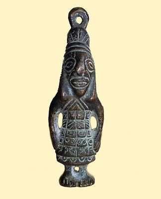 Sculpture En Bronze  Guerrier , Bénin, Afrique, XXe