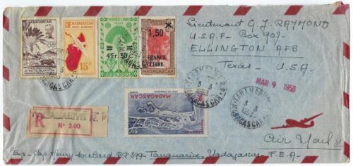 Timbre Madagascar N°254 10F France Libre, Neuf Sans Charnière, Superbe état