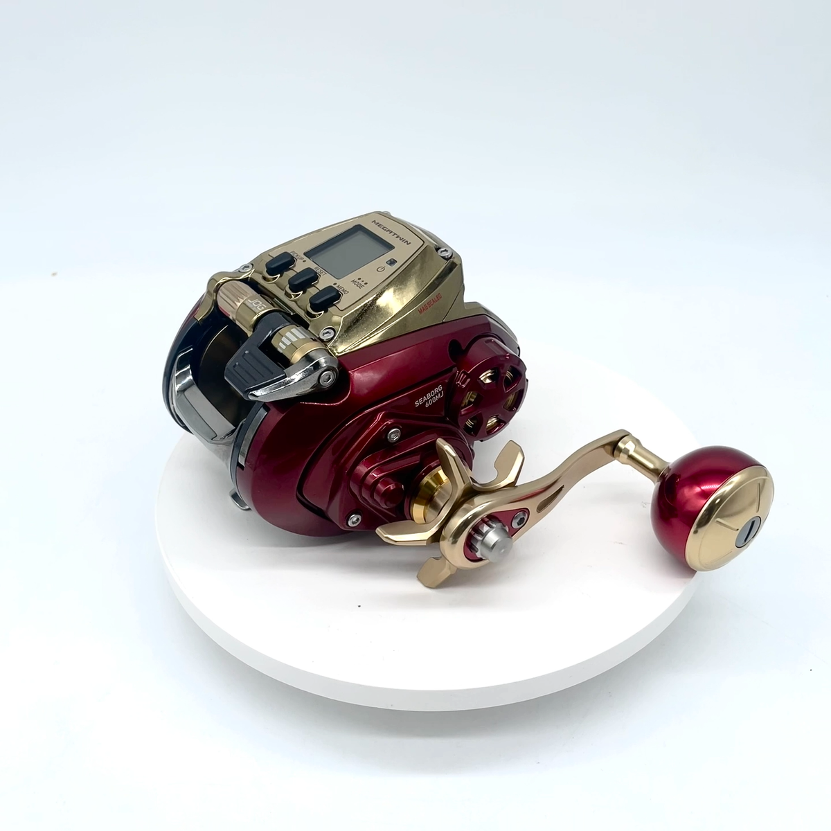 Daiwa 21 Seaborg 600MJ Electric Fishing Reel English Display