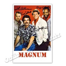 Magnum Cast mit Tom Selleck, Roger Mosley, Jo...