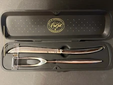 Vtg Carvel Hall Stainless Steel Cutlery Set Chas. D. Briddell, Inc. Steelsmiths