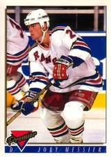 #522 Joby Messier - New York Rangers - 1993-94 O-Pee-Chee Premier Hockey