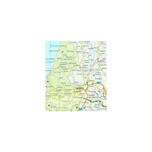 Portugal Alentejo Road Map 1:300K, 7 street maps index of places, tourist info - Imagen 2 de 3