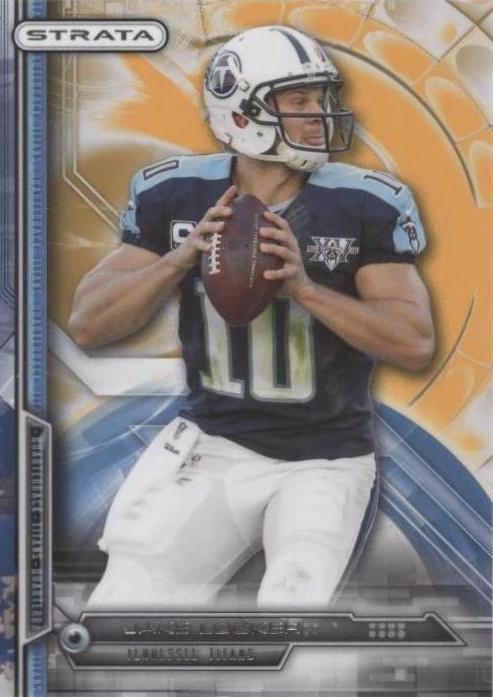Jake Strata 2014 Topps Strata - Jake Locker #22 Gold for sale online | eBay