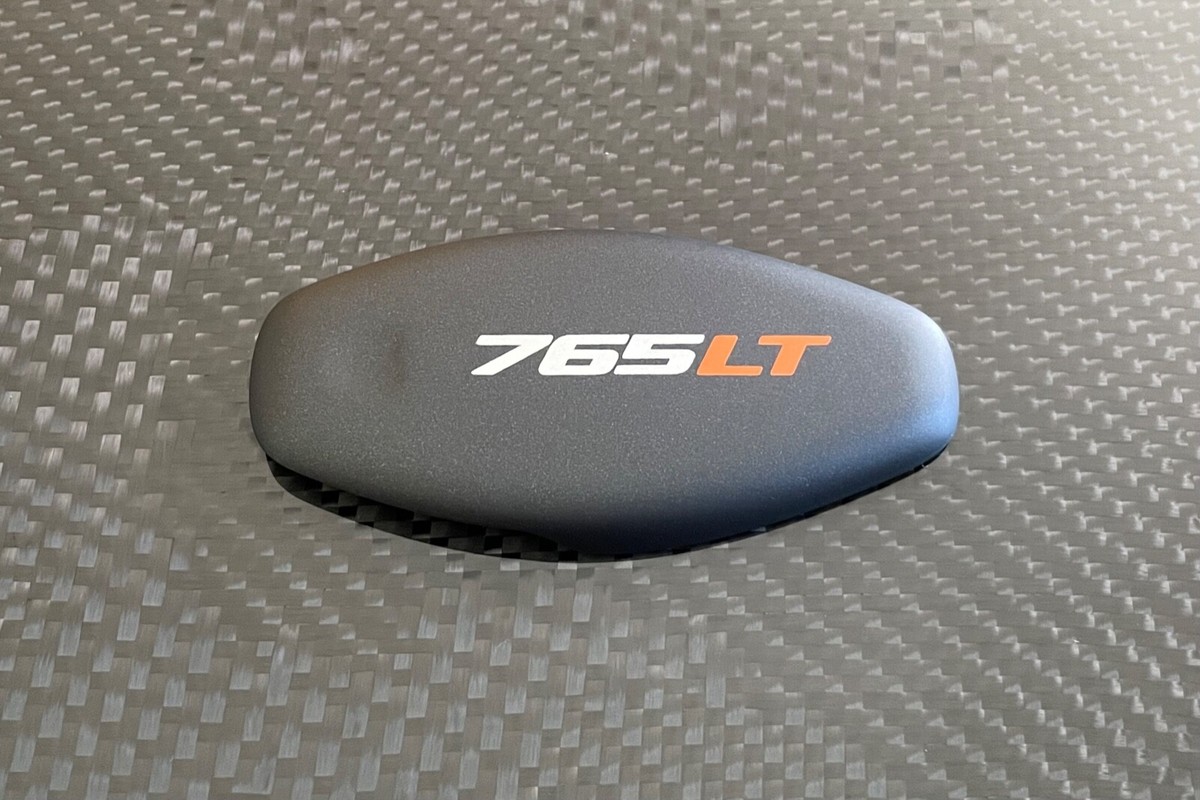 McLaren 765LT MSO Key Back Cover Rare Collectible 570S/570GT/600LT