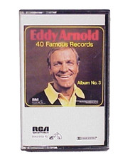 THE BEST OF EDDY ARNOLD P3 DVK3-0753 CASSETTE TAPE