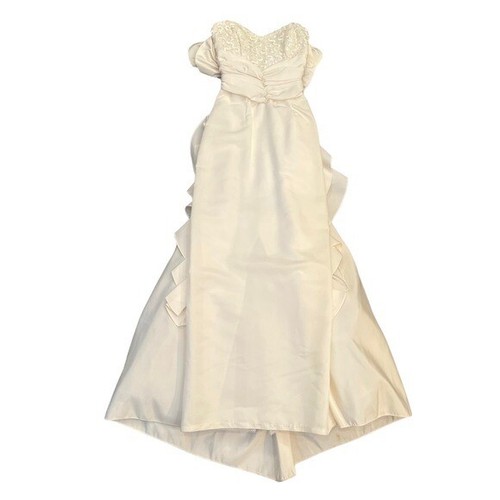 Gunne Sax by Jessica McClintock Wedding Dress Vintage 5/6 fits 0 or 2 Ivory - Picture 5 of 12
