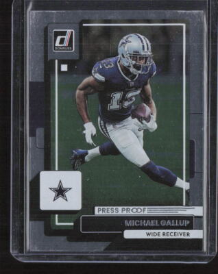 2022 Panini Donruss #151 Michael Gallup Press Proof /100