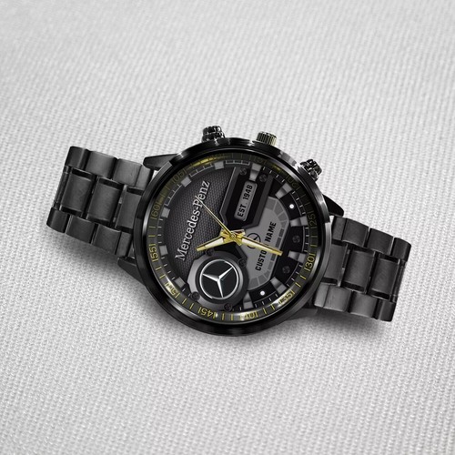 Mercedes – Black Stainless Steel Watch - Picture 4 of 10