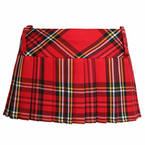 Mini falda plisada micro tartán de 9" para damas y mujeres niñas falda falda falda falda falda fallida hipster - Imagen 2 de 2