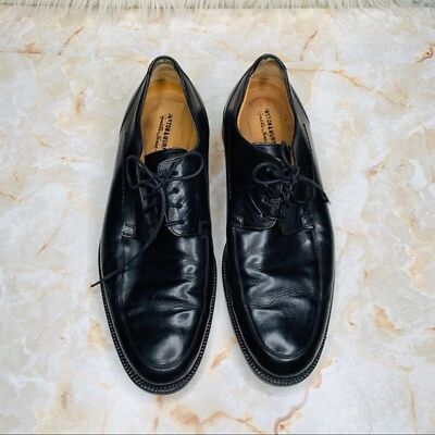 JOHNSTON & MURPHY BLACK SIGNATURE LACE LEATHER DRESS SHOE 8.5 JOHNSTON & MURPHY BLACK SIGNATURE LACE LEATHER DRESS SHOE | eBay main image 2