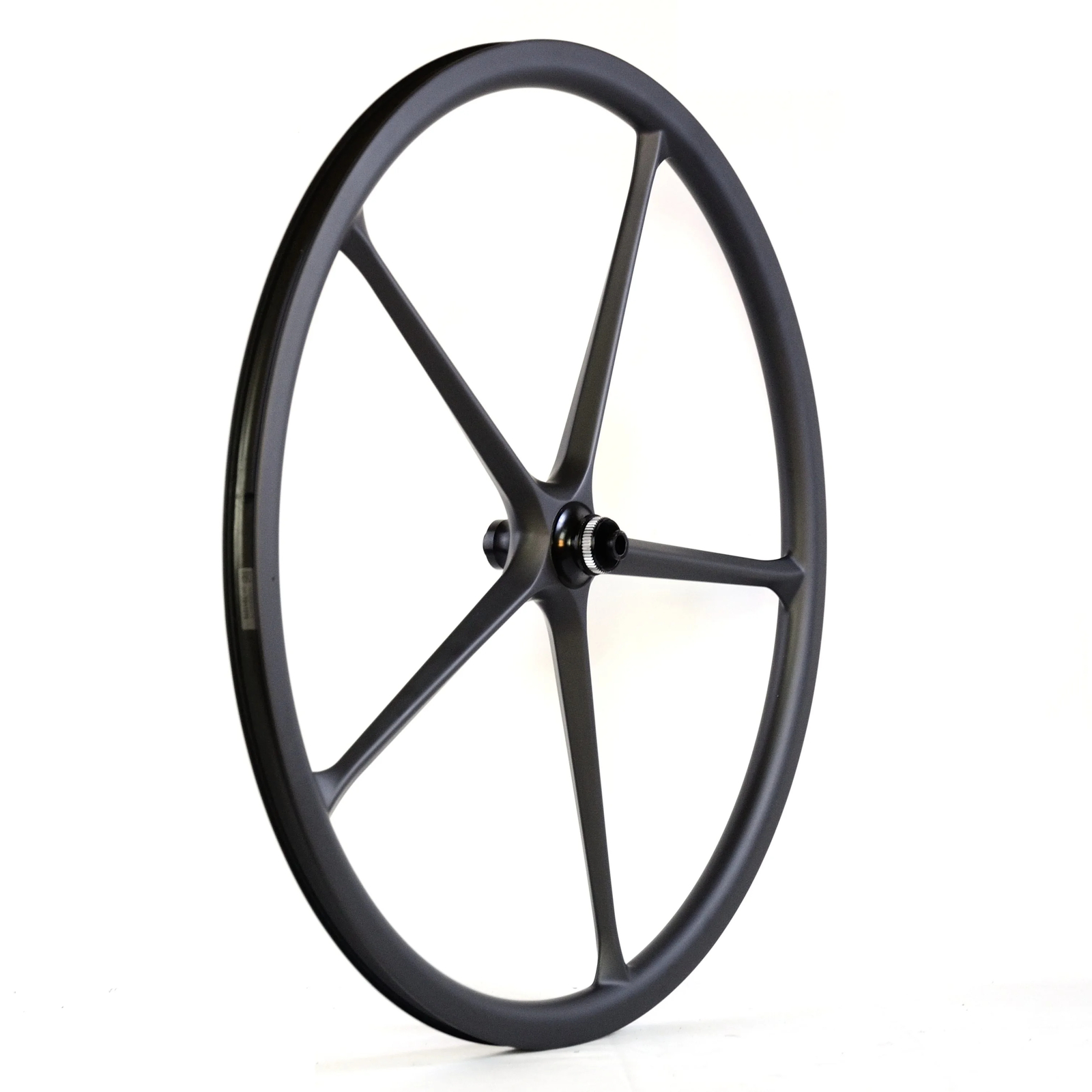 Full Carbon Wheels Road/Track/Triathlon Bike 5 Spoke Wheels Tubeless Clincher 