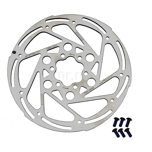 TRP HYRD Cable-Actuated Hydraulic Bike Disc Brake Gray Front+Rear 160 w/Rotor - Picture 9 of 10