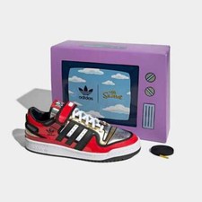 Adidas Forum 84 Low X The Simpsons "Duff Beer" MENS Size 6.5