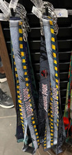 Universal Studios Exclusive Jurassic Park Gray Double Sided Lanyard New