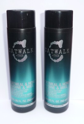 tigi catwalk Oatmeal & Honey Avoine & Miel Nourishing  conditioner  2 x 250ml