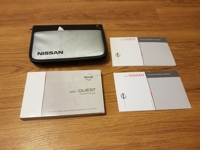 Nissan quest manual