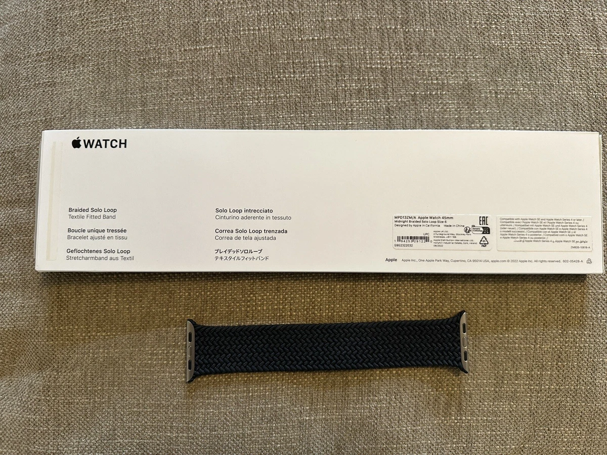 Solo loop intrecciato shop apple watch