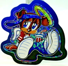Cute Angel Animal Prism Sticker Decal Glossy Holo Vintage Collectible #7 of 15