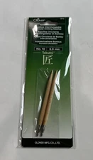 Clover Bamboo Interchangeable Circular Knitting Needles #10 6mm