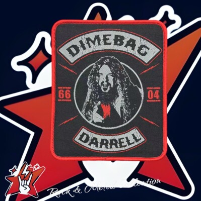 Offizieller Pantera Fangs Logo Patch - Gewebter Aufnäher Für Jacken & Kleidung