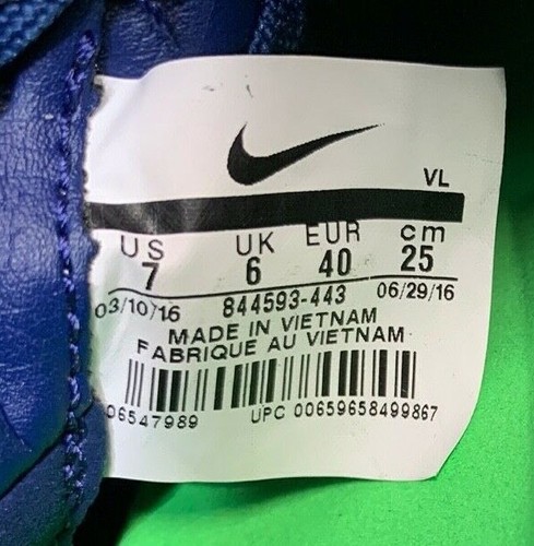 Nike Tiempo Legend 6 AG Pro ACC Leather Soccer Cleats Blue Green  [844593-443] | eBay