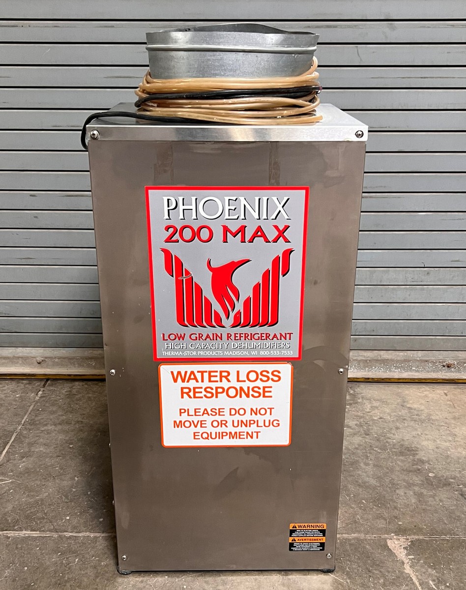 冷凍PS20 ADM60 SM30 THERMA-STOR PHOENIX 200 MAX DEHUMIDIFIER |010-6086286 | eBay
