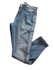 Tommy Hilfiger Mom Rise Curve Jegging Jean With Logo Strip Seam Stretch Women 8