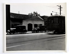 1930s Los Angeles California La Casa Santa Cruz North Broadway Vintage Photo CA