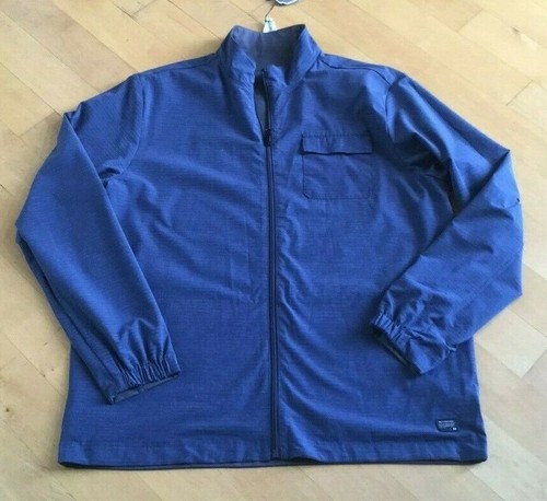TravisMathew Alchemist Jacket Heather Gray Pinstripe X-Large