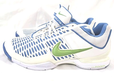 Nike Zoom Fit Frame Lunarlon Dragon Women's Shoes White and Blue