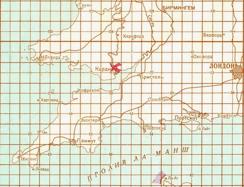 Mapa topográfico militar soviético ruso - CWMBRAN (Reino Unido), 1:50k, edición 1981, REIMPRESO - Imagen 5 de 5
