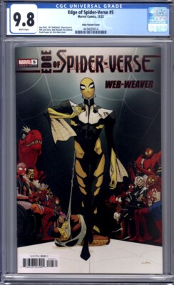 Edge of Spider-Verse #5 Anka Variant 1st Web-Weaver 1st Print CGC